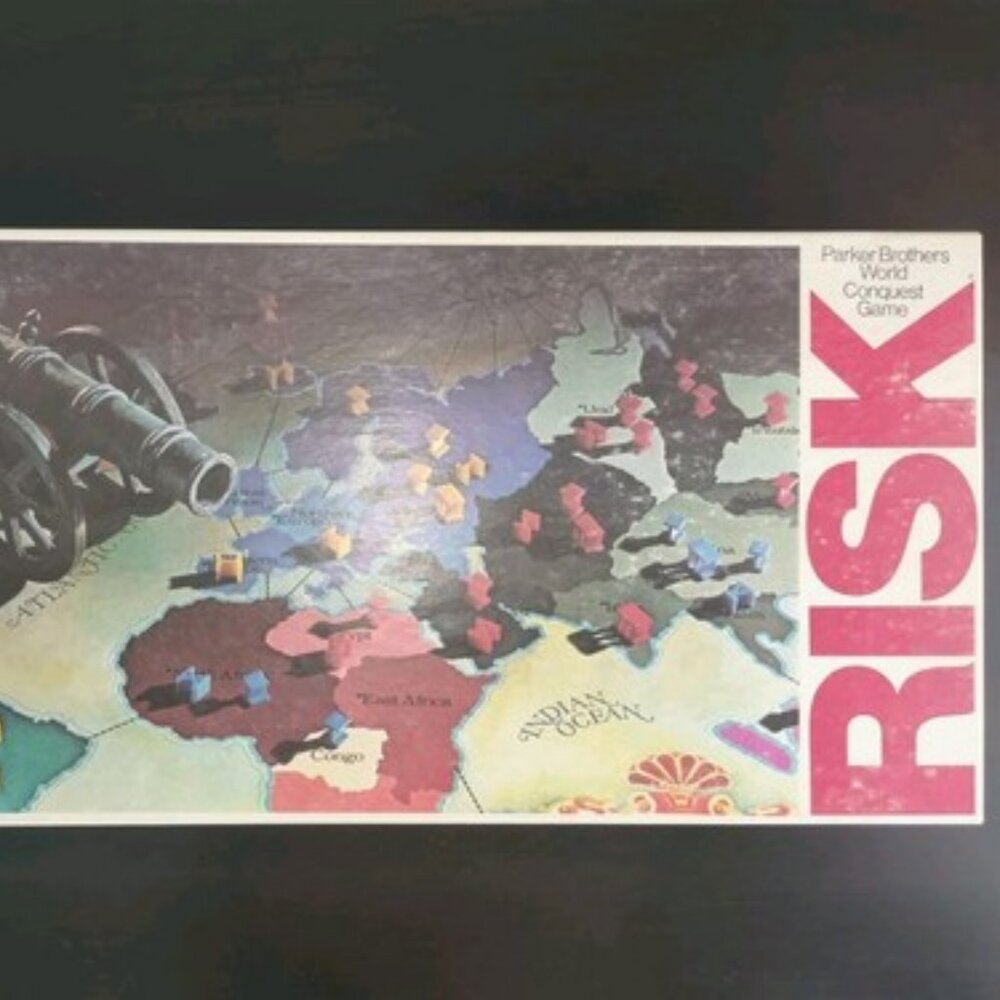 VTG 1980 Parker Brothers RISK‎ World Conquest Board Game